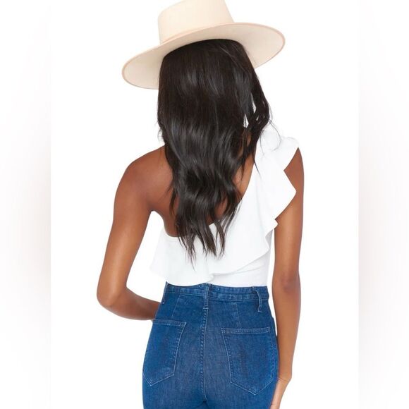 Show Me Your Mumu Ophelia Ruffle Bodysuit Size M - Picture 3 of 7